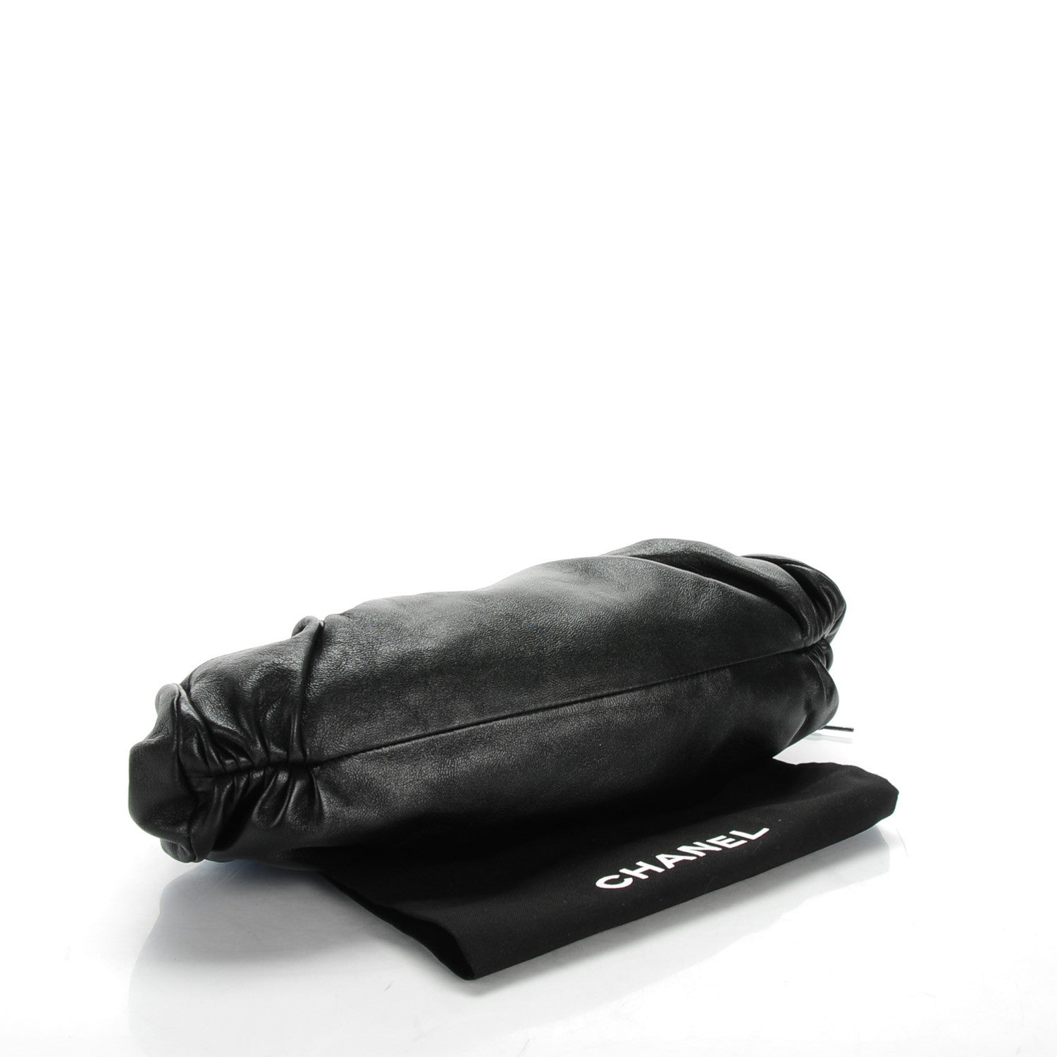 Chanel Lambskin Monte Carlo Clutch Black 4 of 7