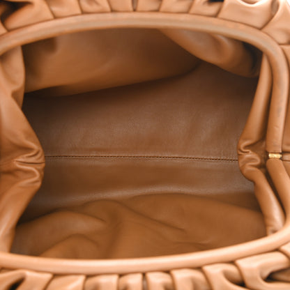 Bottega Veneta Smooth Butter Calf The Pouch Oversized Clutch Cammello 5 of 7