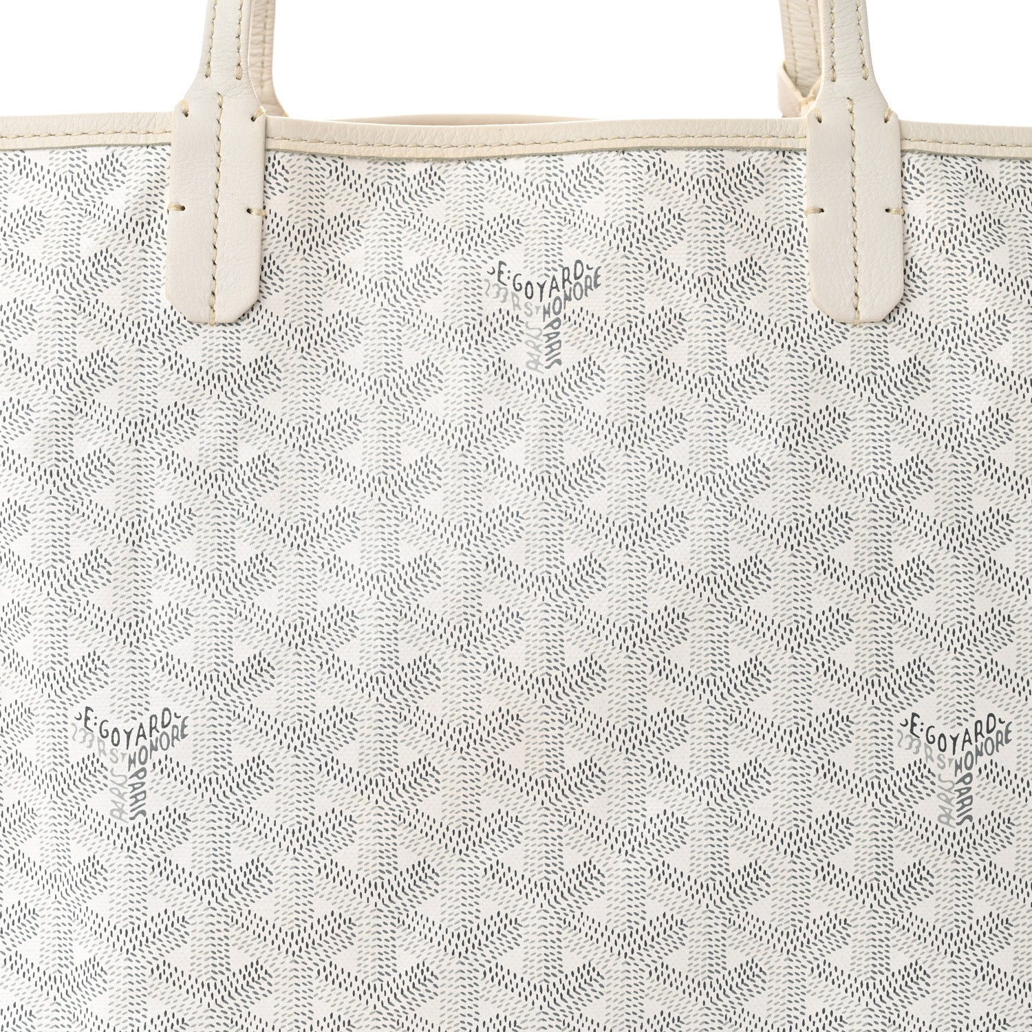 Goyard Goyardine Saint Louis PM White 9 of 11