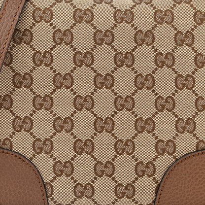 Gucci Monogram Mini Bree Messenger Bag Beige Tabacco 8 of 10