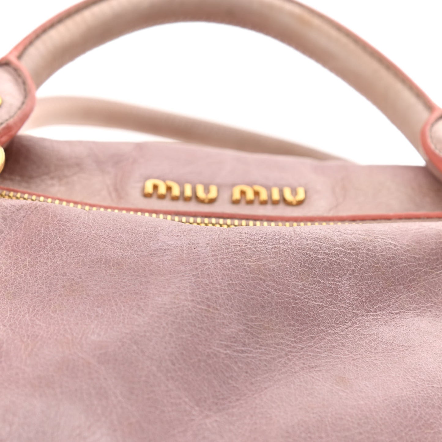 Vitello Lux Large Bow Bag Mughetto