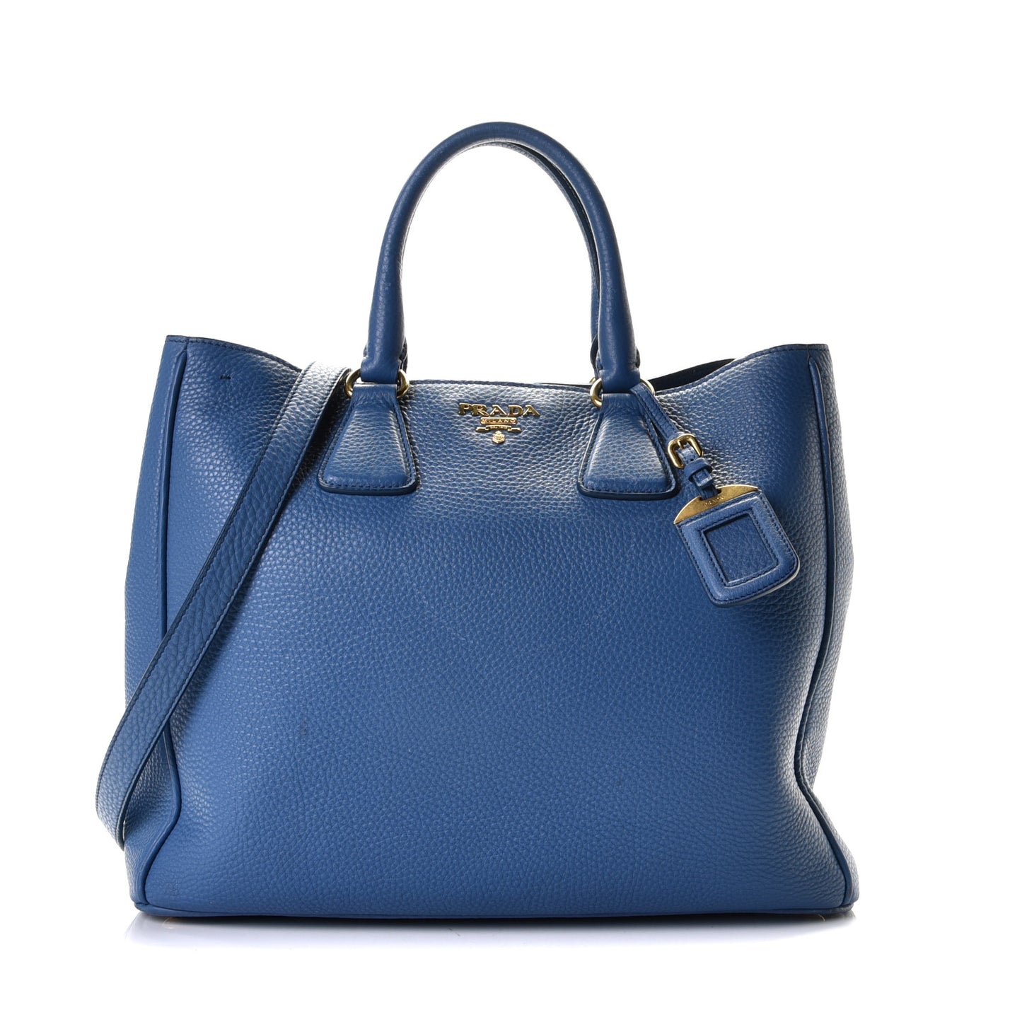 Vitello Daino Tote Cobalto