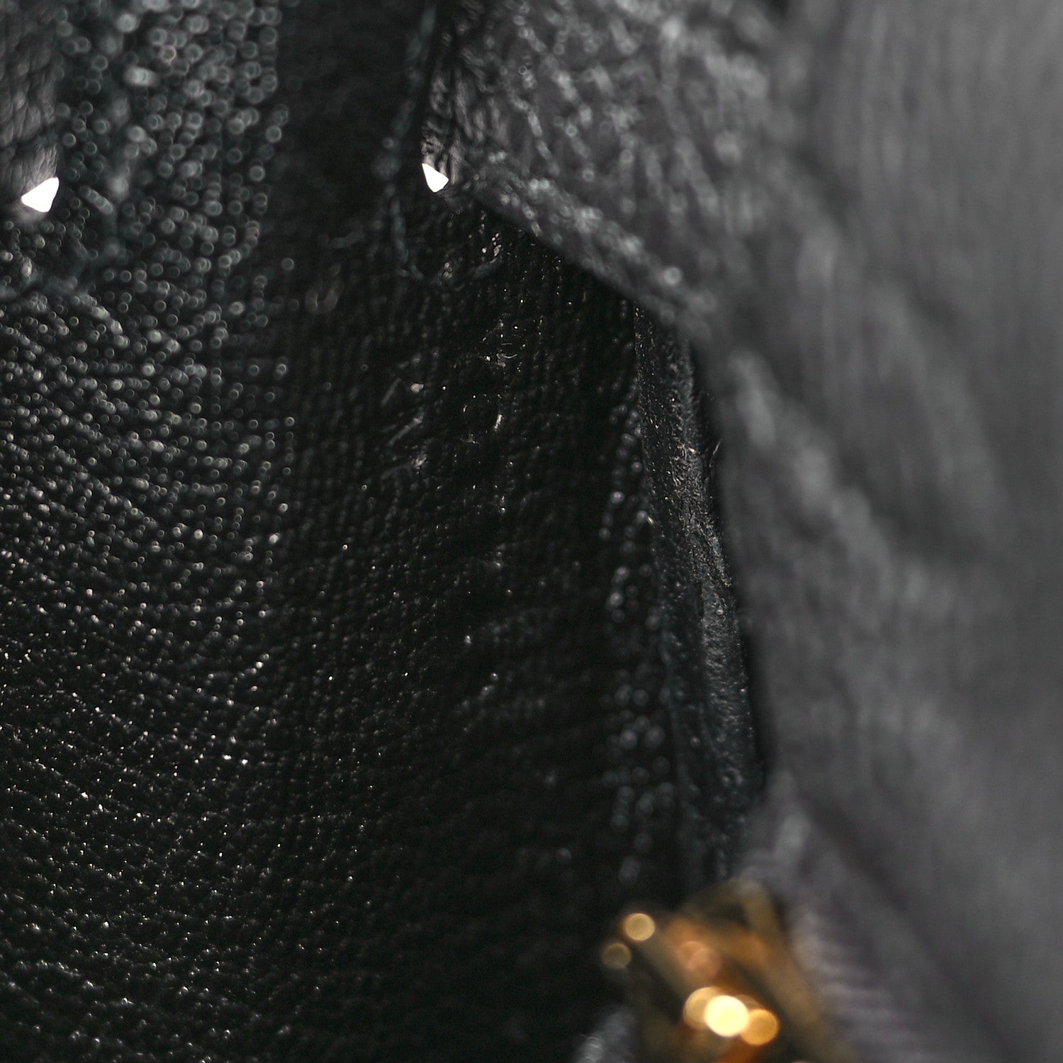 Hermes Togo Kelly Retourne 25 Black 8 of 10