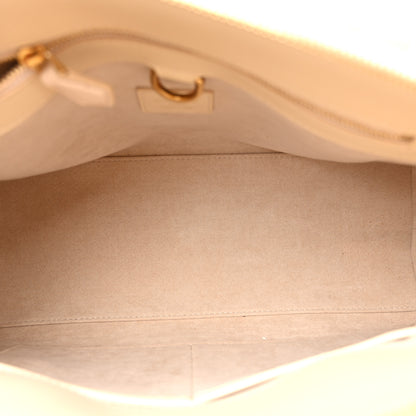 Louis Vuitton Taurillon Calfskin Vendome MM Creme 5 of 10
