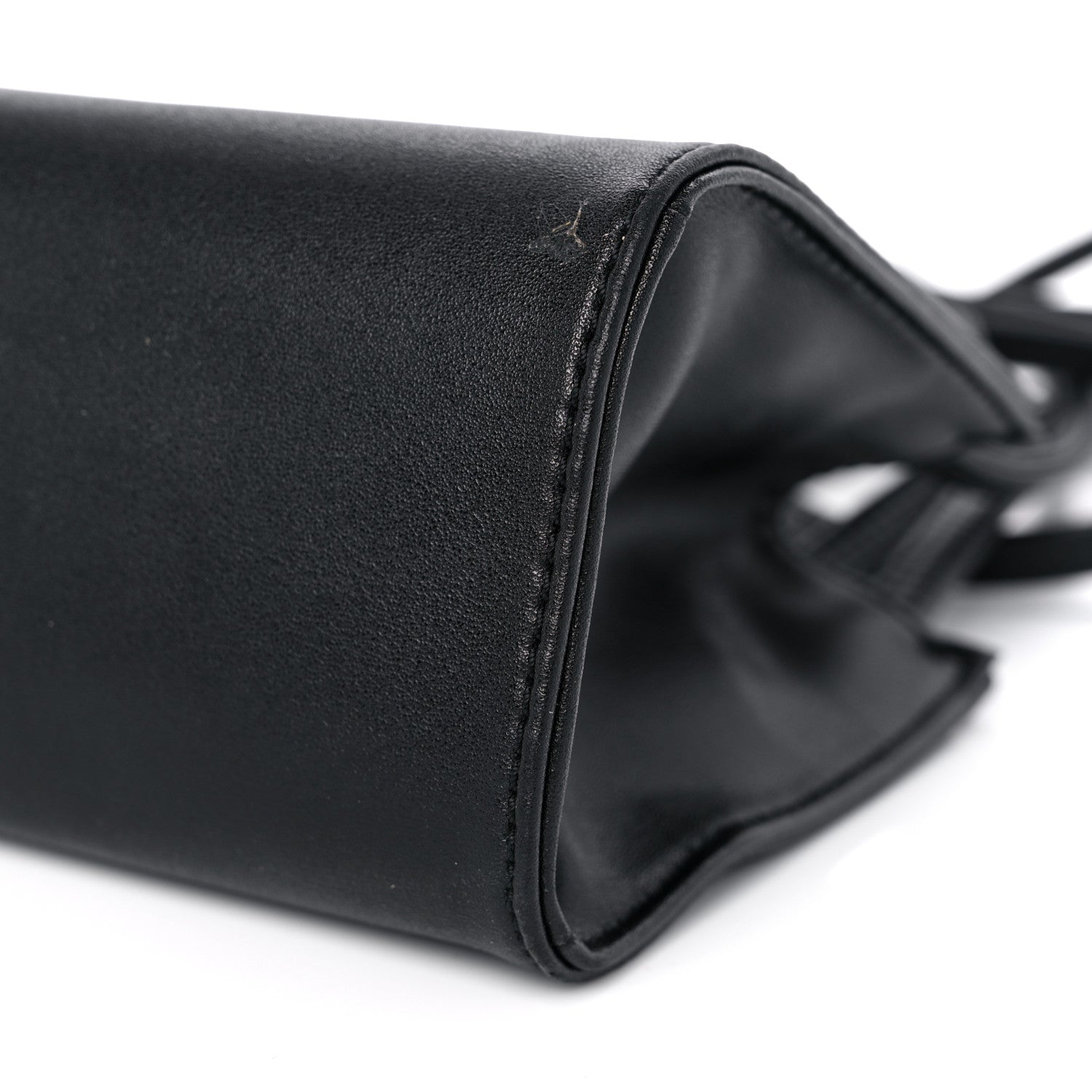 Telfar Vegan Leather Small Shopping Bag Black 9 of 10