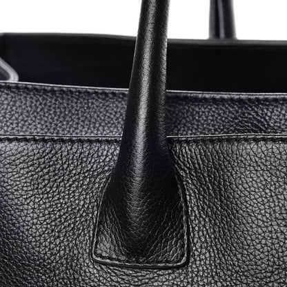 Chanel Calfskin Cerf Executive Shopper Tote Black 18 of 18