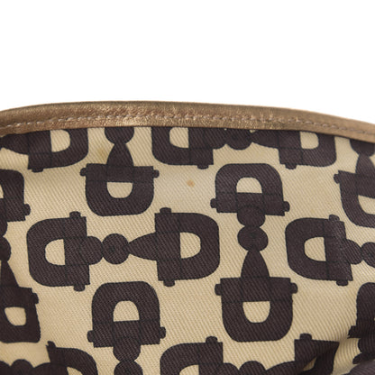 Gucci Monogram Large Jolicoeur Tote Gold 9 of 14