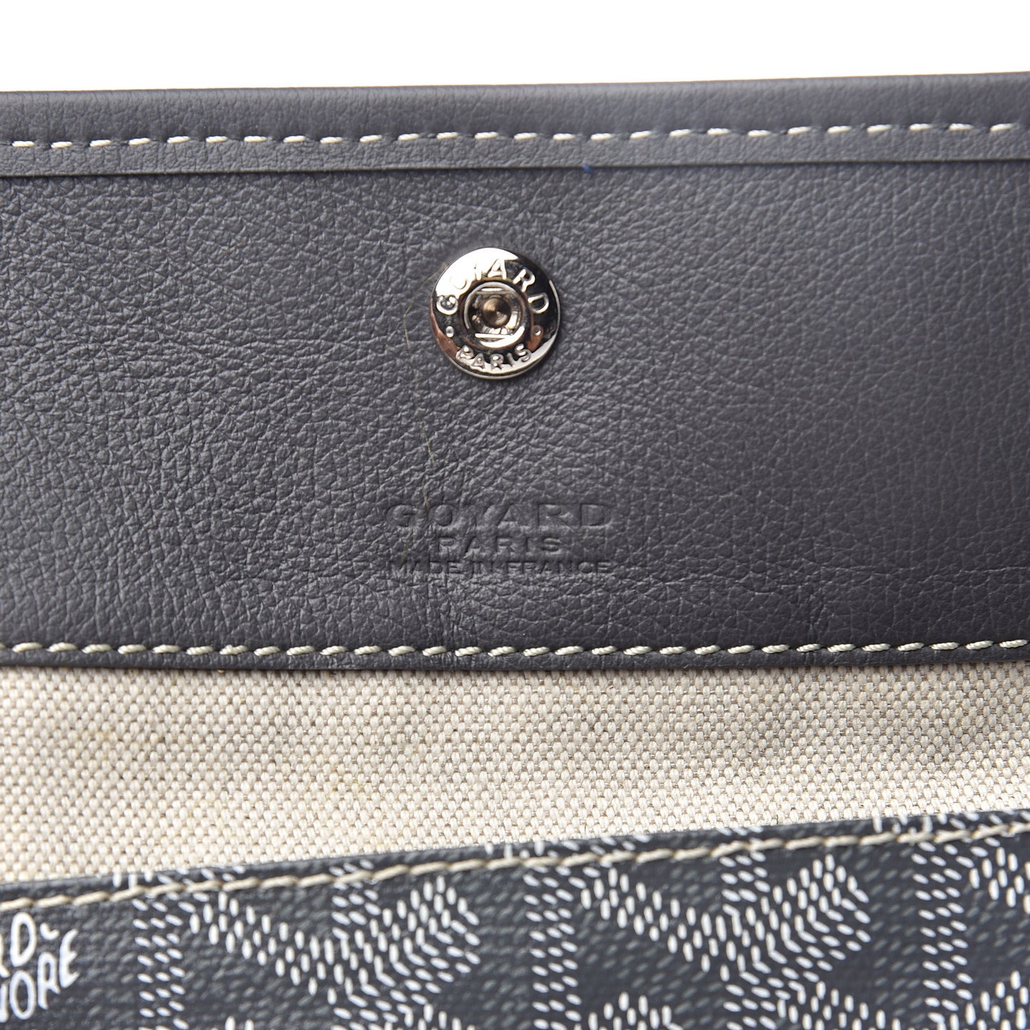 Goyardine Pouch Grey