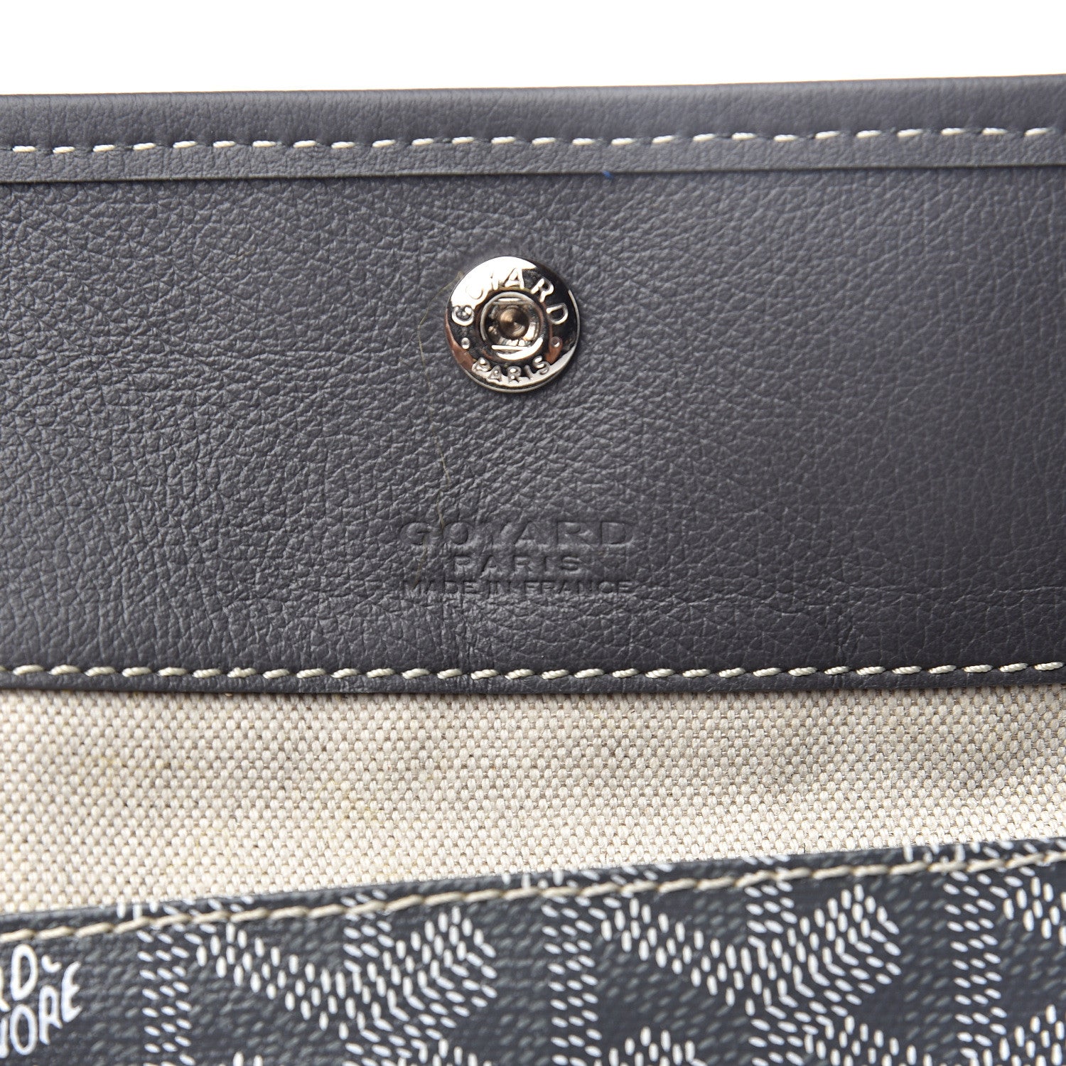 Goyard Goyardine Pouch Grey 5 of 5