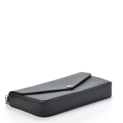 Louis Vuitton Epi Pochette Felicie Black 3 of 11