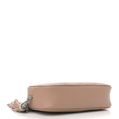 Saint Laurent Grain De Poudre Matelasse Monogram Mini Lou Camera Bag Dark Beige 4 of 12
