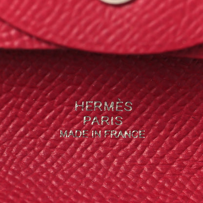 Hermes Epsom Bastia Coin Purse Rubis 6 of 7