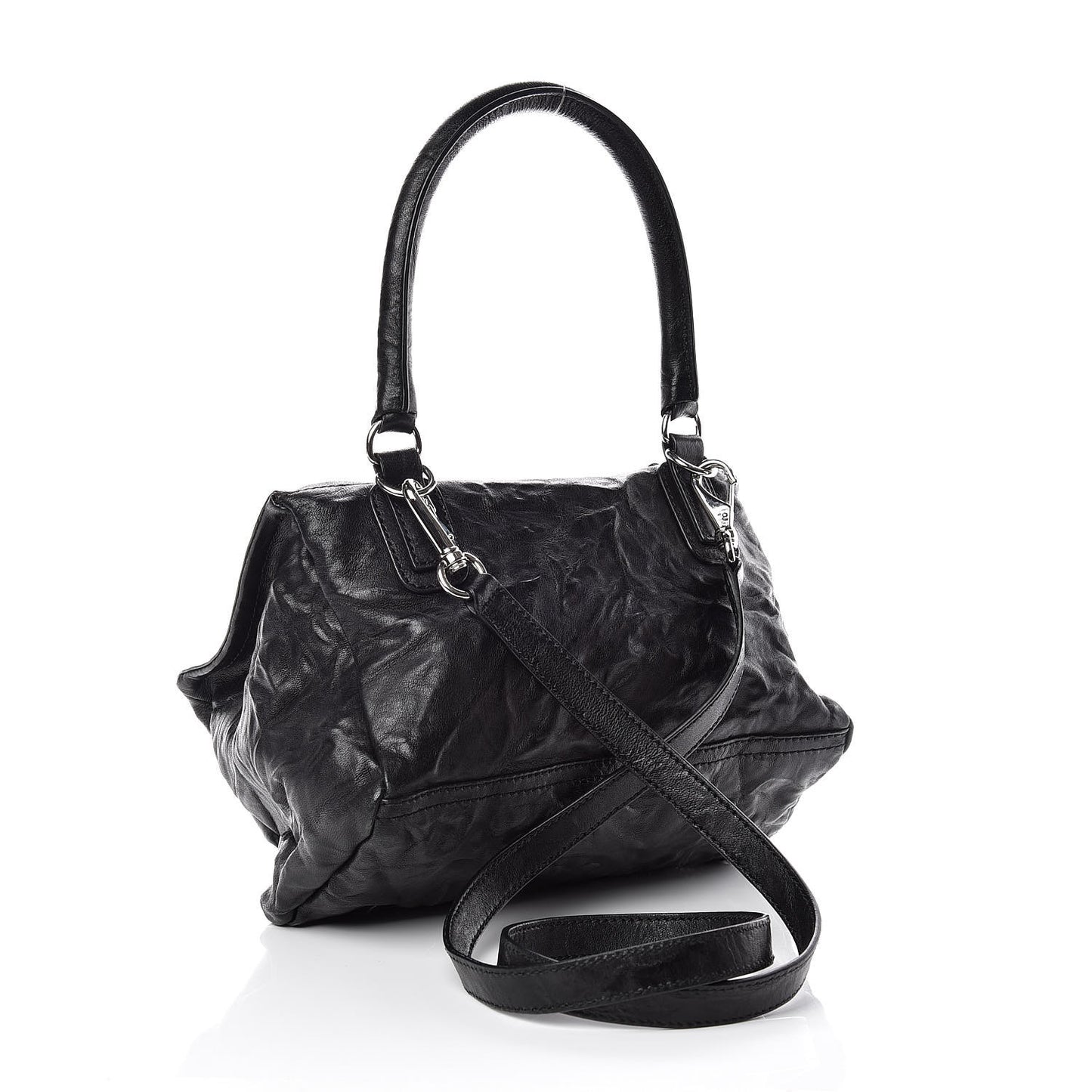 Tumbled Sheepskin Small Pandora Black