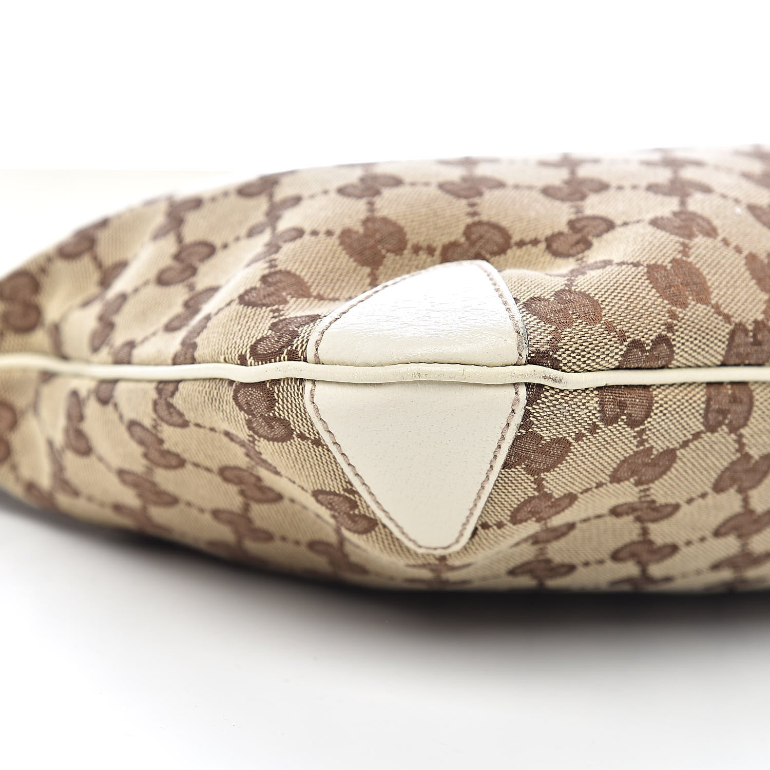 Gucci Monogram GG Creole Hobo Ivory 11 of 13