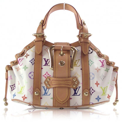Louis Vuitton Monogram Multicolor Theda GM White 1 of 8
