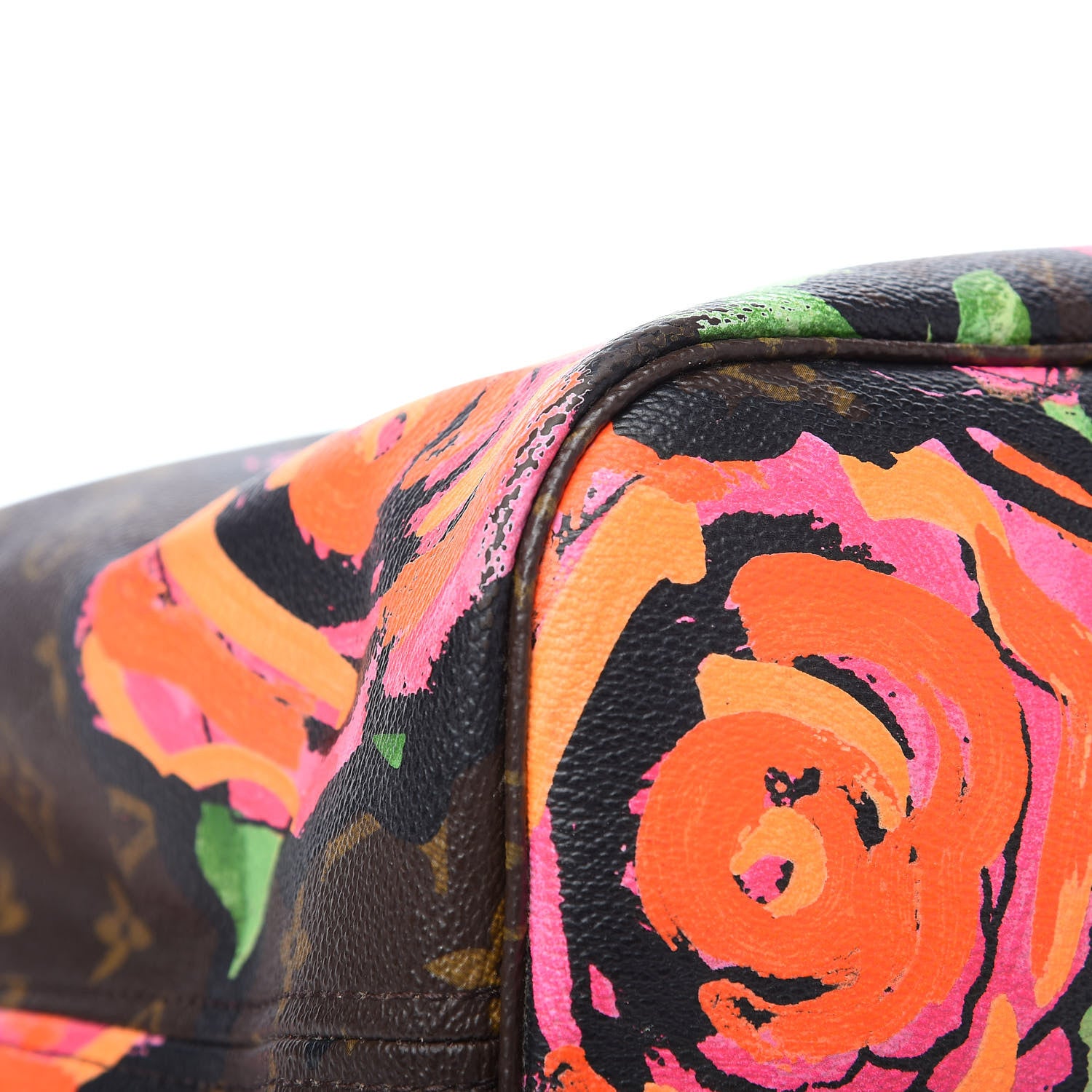 Louis Vuitton Monogram Roses Neverfull MM 9 of 15