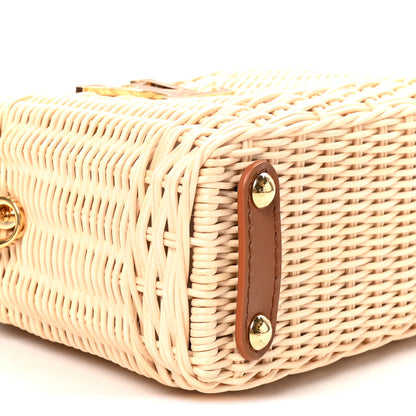 Louis Vuitton Rattan Calfskin Capucines Mini Brown 7 of 8