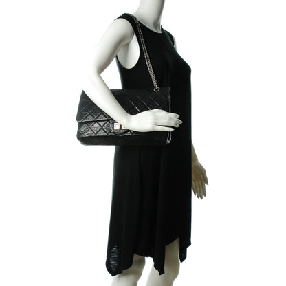 Chanel Aged Calfskin Quilted 2.55 Reissue 227 Flap Black 2 of 8