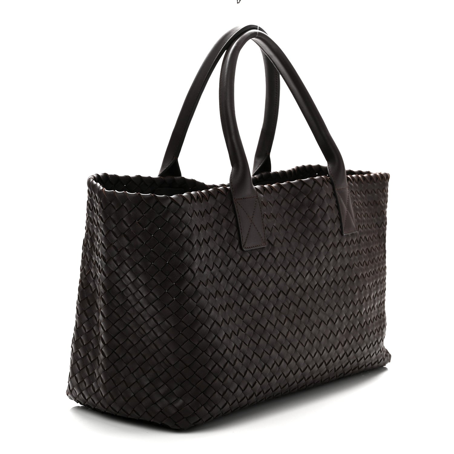 Bottega Veneta Nappa Intrecciato Medium Cabat Ebano 4 of 10