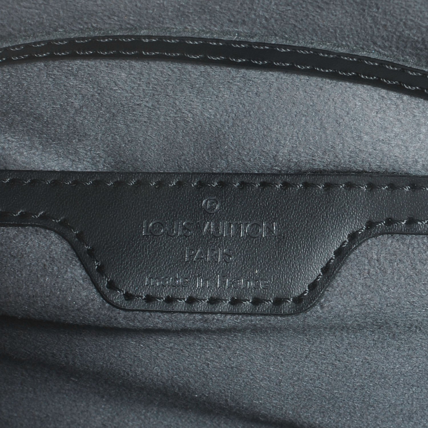 Louis Vuitton Epi Soufflot Black 7 of 8