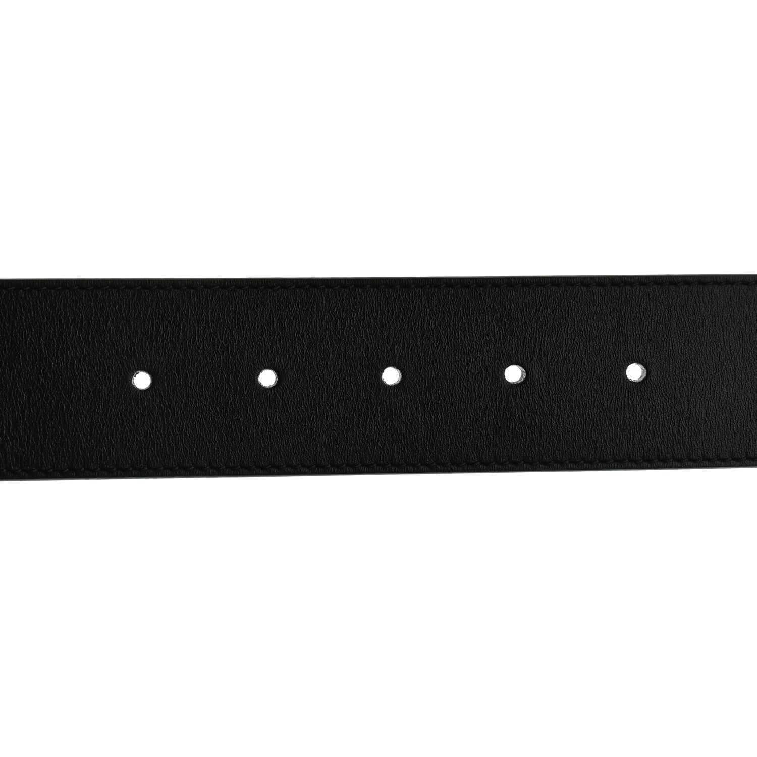 Gucci Calfskin Double G 40mm Belt 80 32 Black 4 of 5
