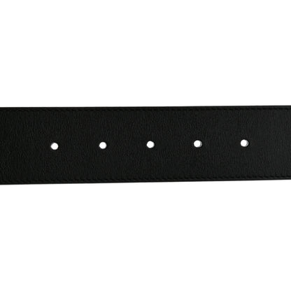 Gucci Calfskin Double G 40mm Belt 80 32 Black 4 of 5