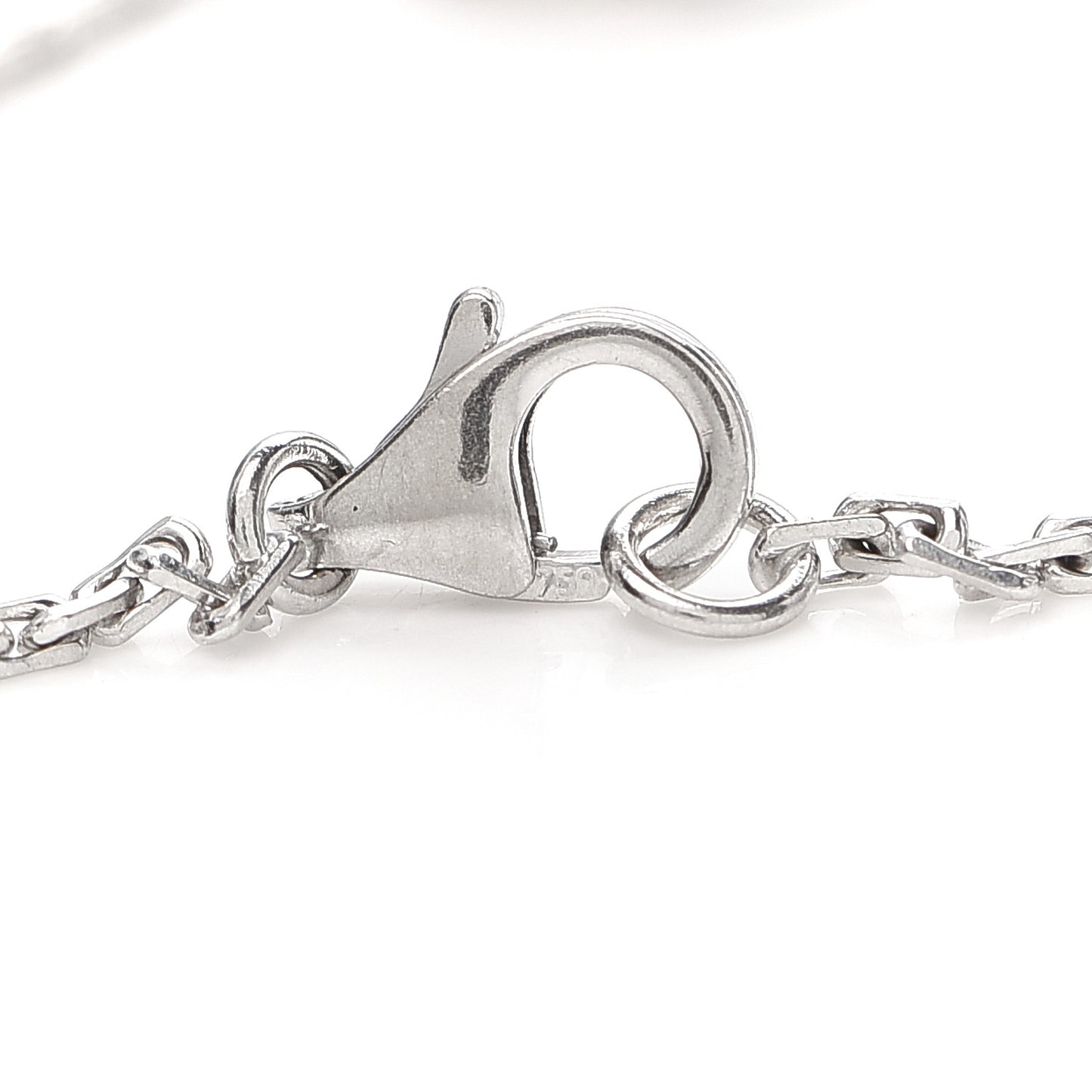 18K White Gold Black Ceramic LOVE Bracelet