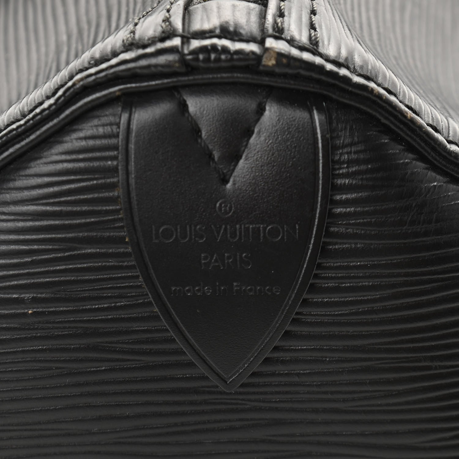 Louis Vuitton Epi Speedy 30 Black 6 of 8