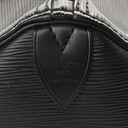 Louis Vuitton Epi Speedy 30 Black 6 of 8