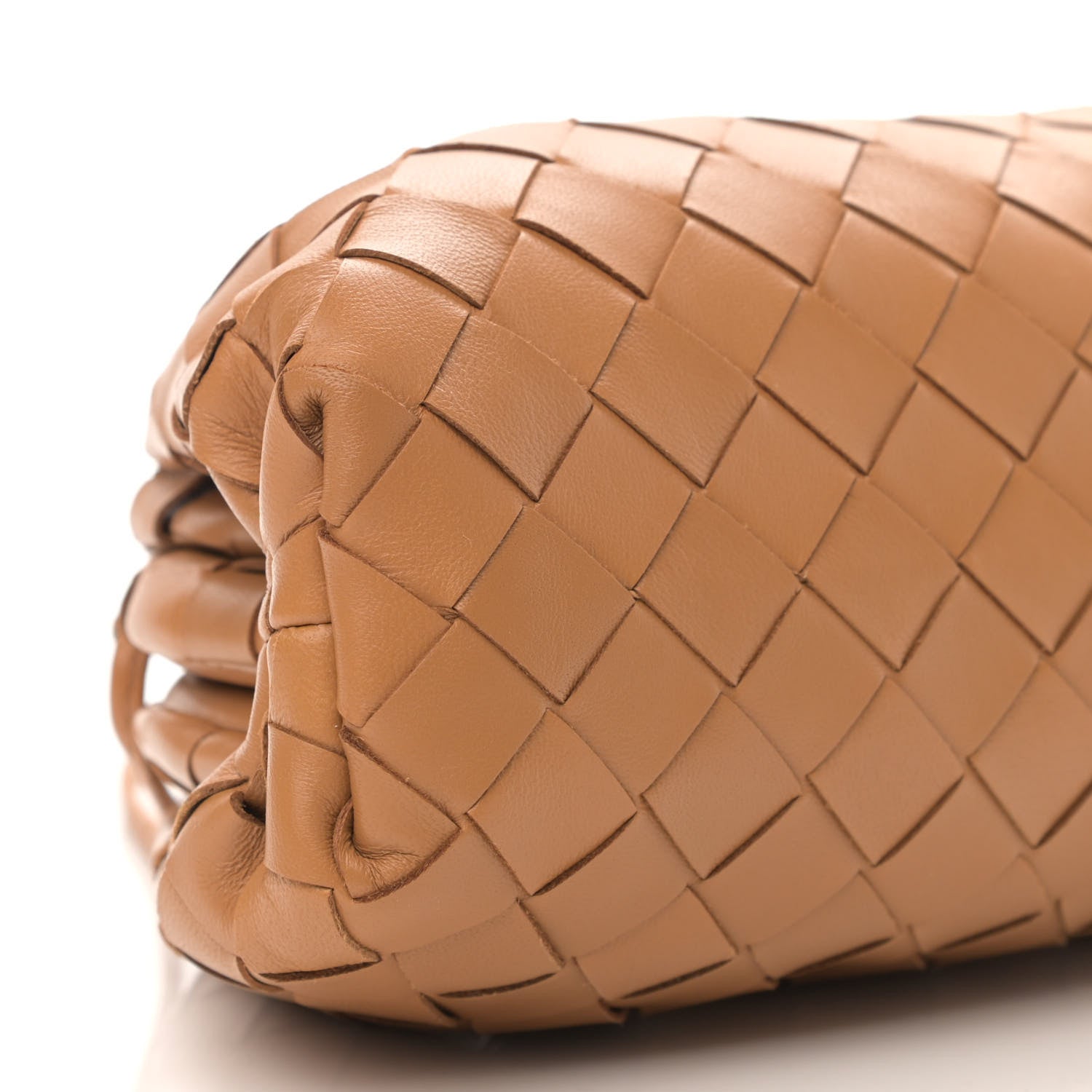 Bottega Veneta Nappa Intrecciato The Mini Pouch Carmel 9 of 11