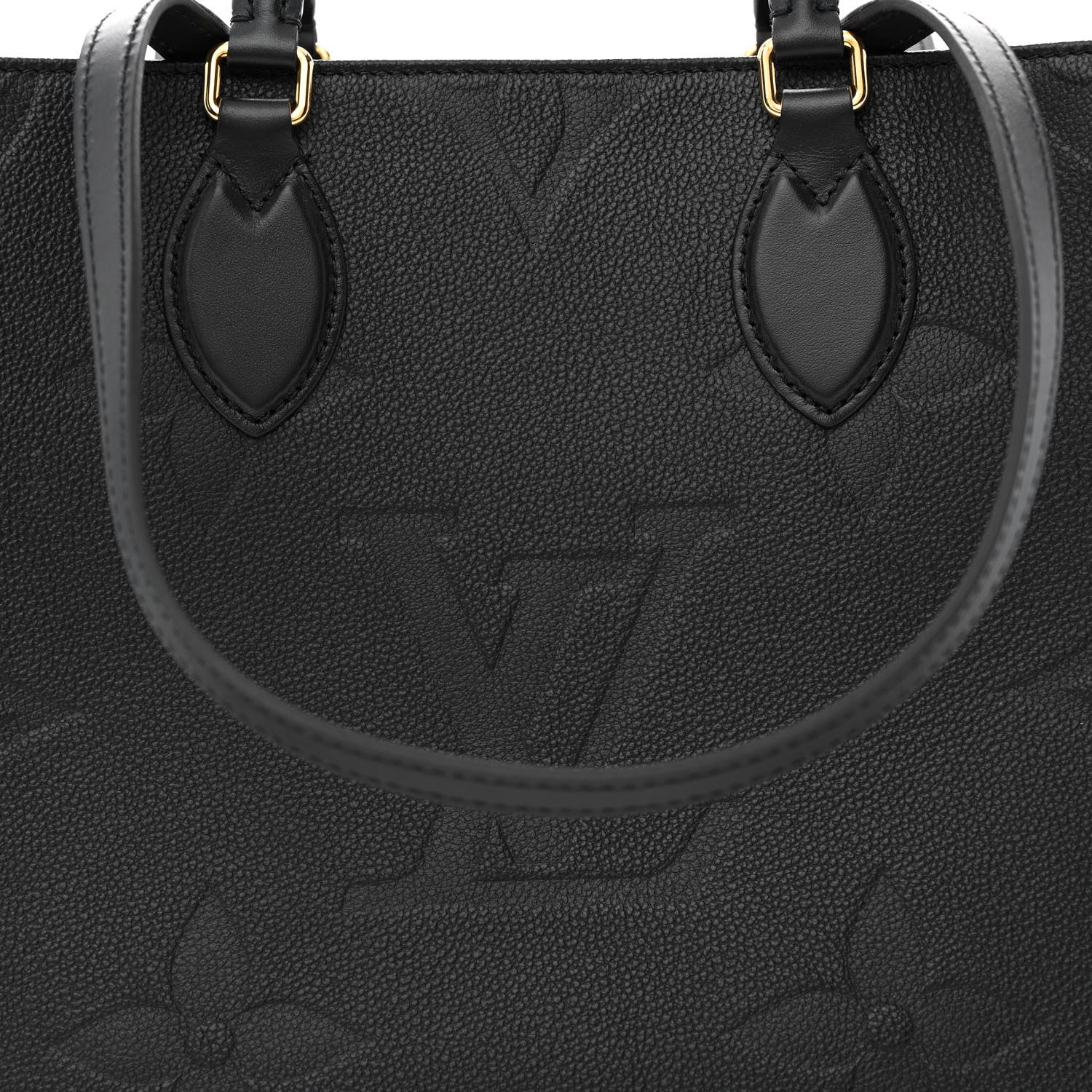 Louis Vuitton Empreinte Monogram Giant Onthego MM Black 7 of 10