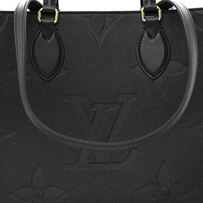 Louis Vuitton Empreinte Monogram Giant Onthego MM Black 7 of 10