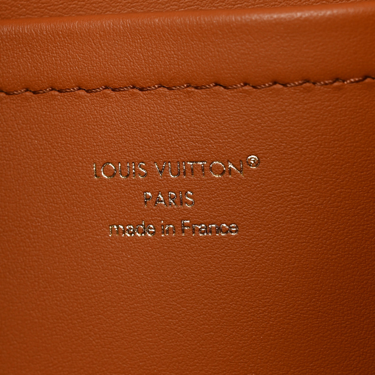 Louis Vuitton Calfskin Minigram Alma MM Soft Hazelnut 6 of 9