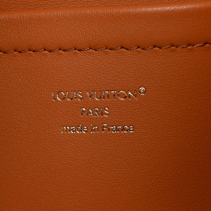 Louis Vuitton Calfskin Minigram Alma MM Soft Hazelnut 6 of 9