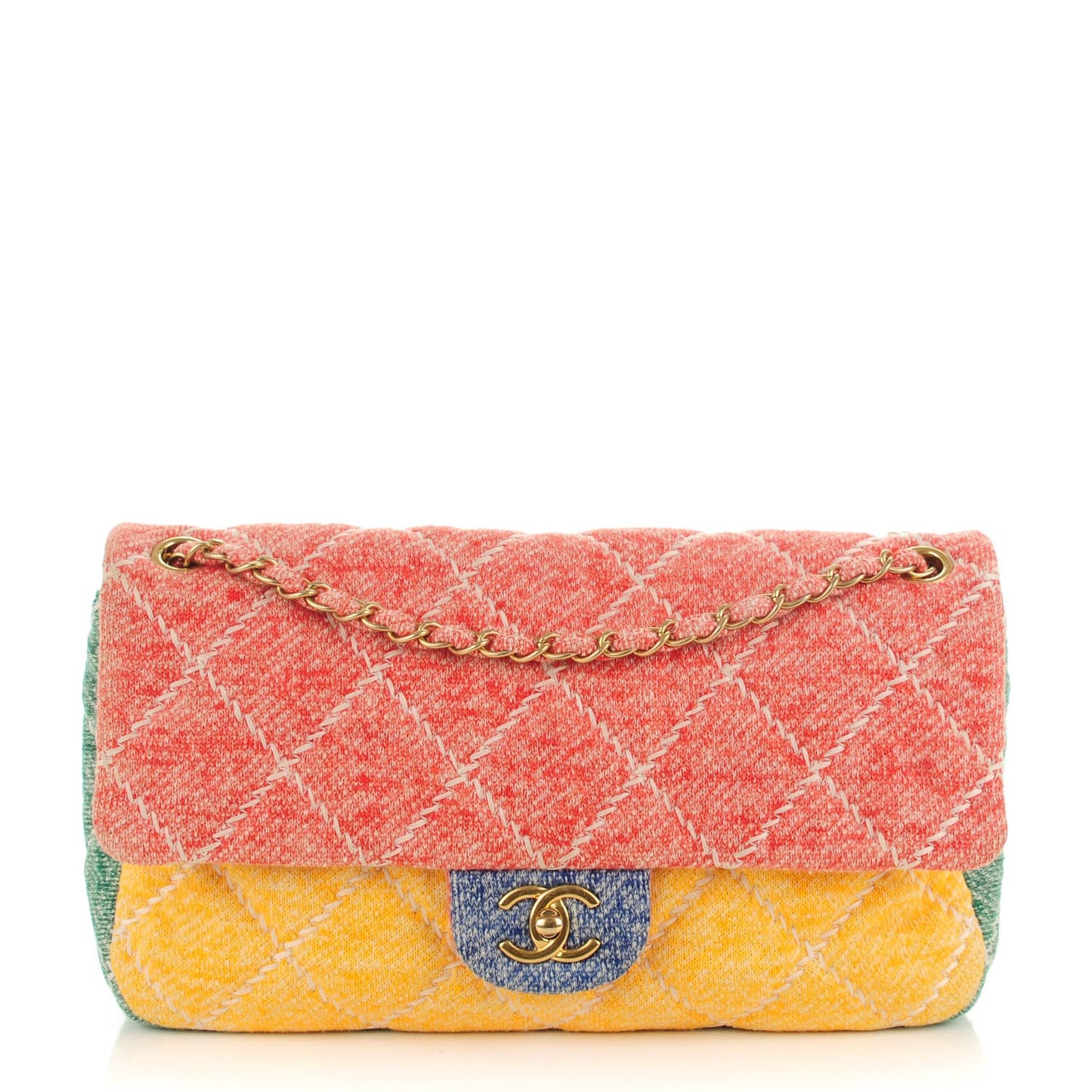 Jersey Quilted Jumbo Fabrics and Co Flap Multicolor