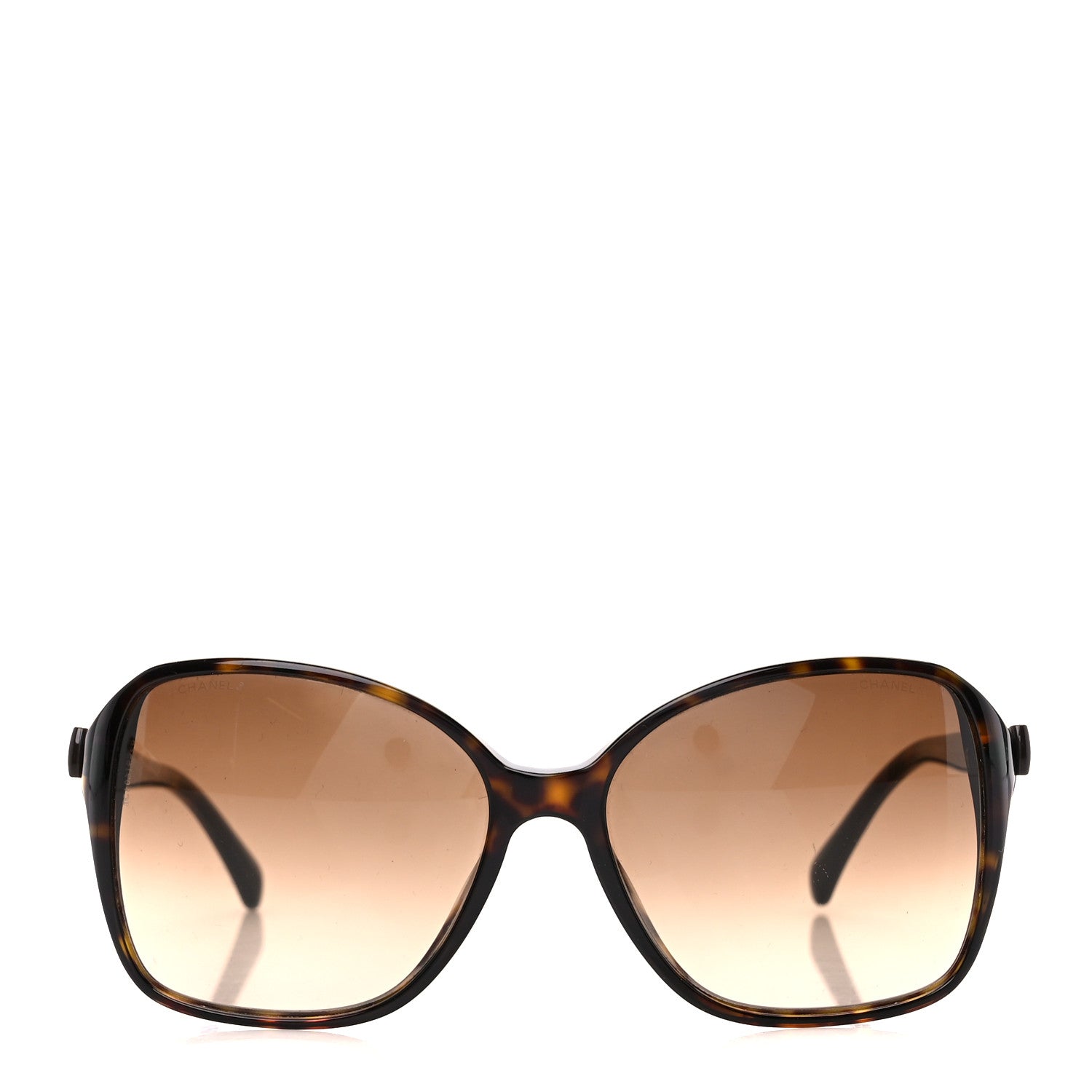 Chanel Acetate CC Bow Sunglasses 5205-A Tortoise 2 of 8