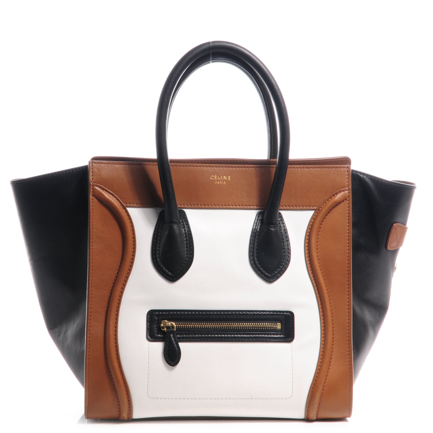 Smooth Calfskin Mini Tri-Color Luggage