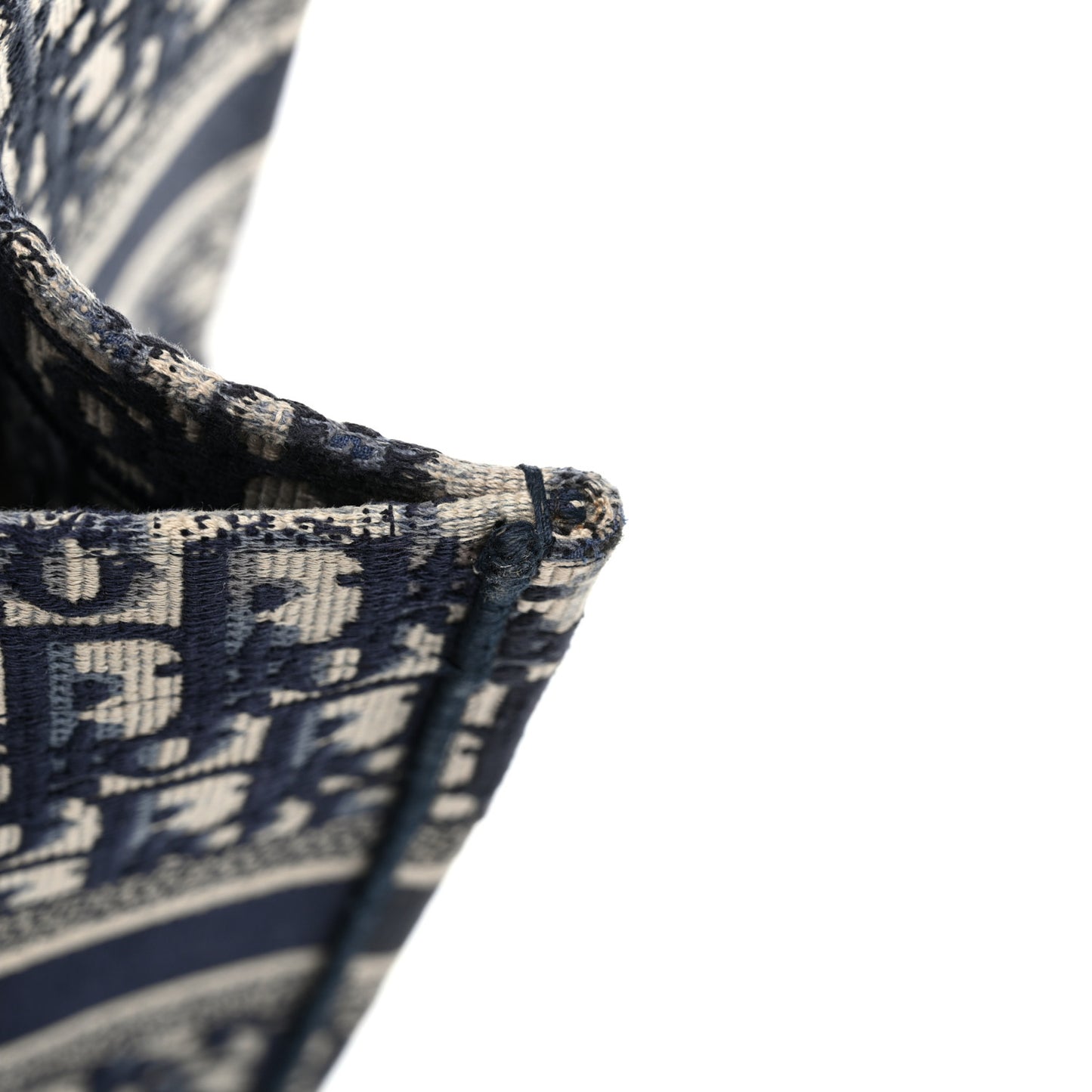 Oblique Medium Book Tote Blue Multicolor