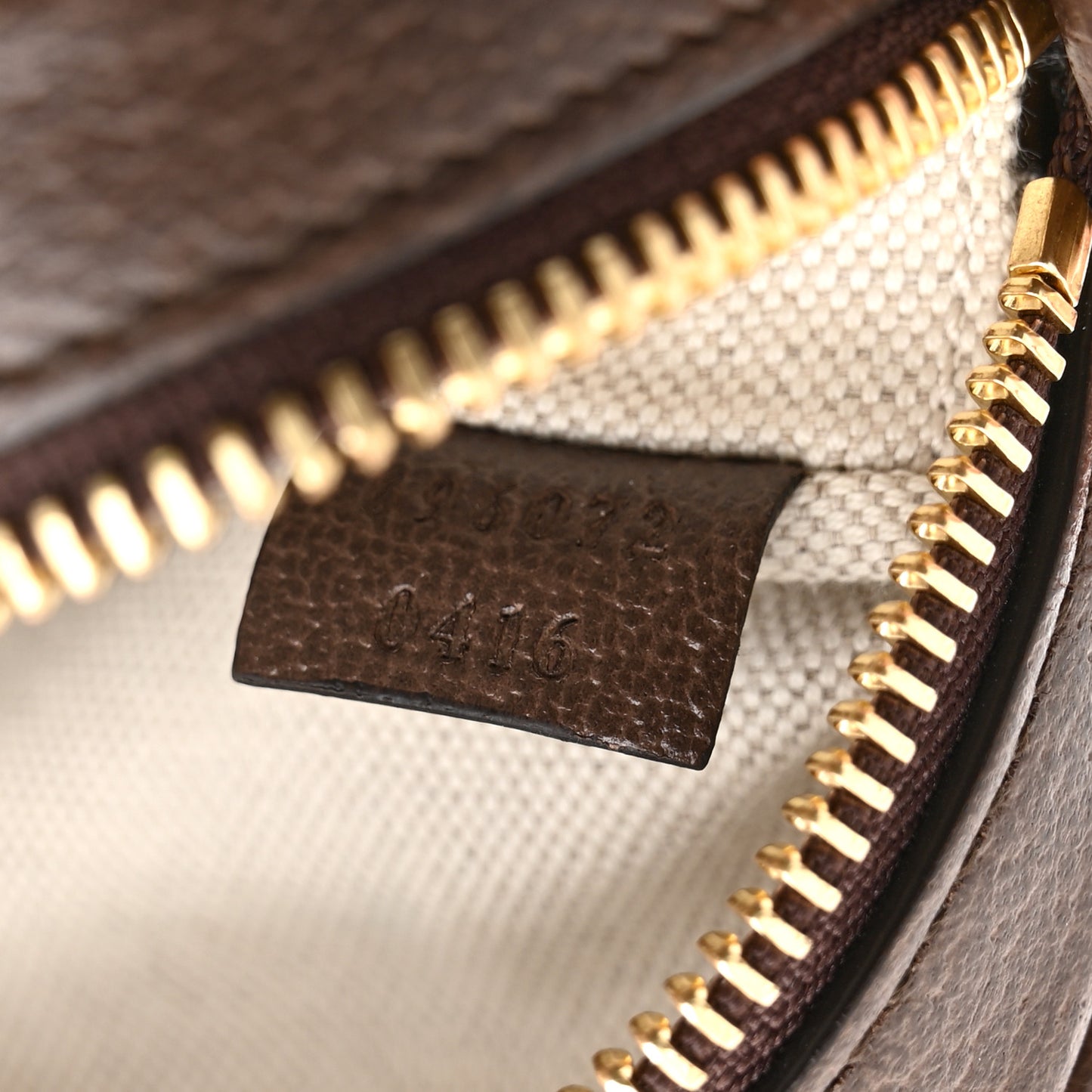 Monogram Jumbo GG Textured Dollar Calfskin Web Shoulder Bag Camel Ebony New Acero