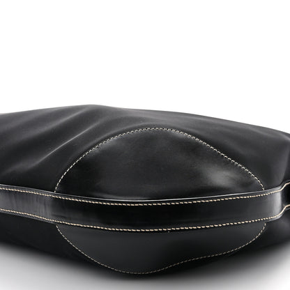 Prada Tessuto Nylon Saffiano Hobo Black 9 of 12