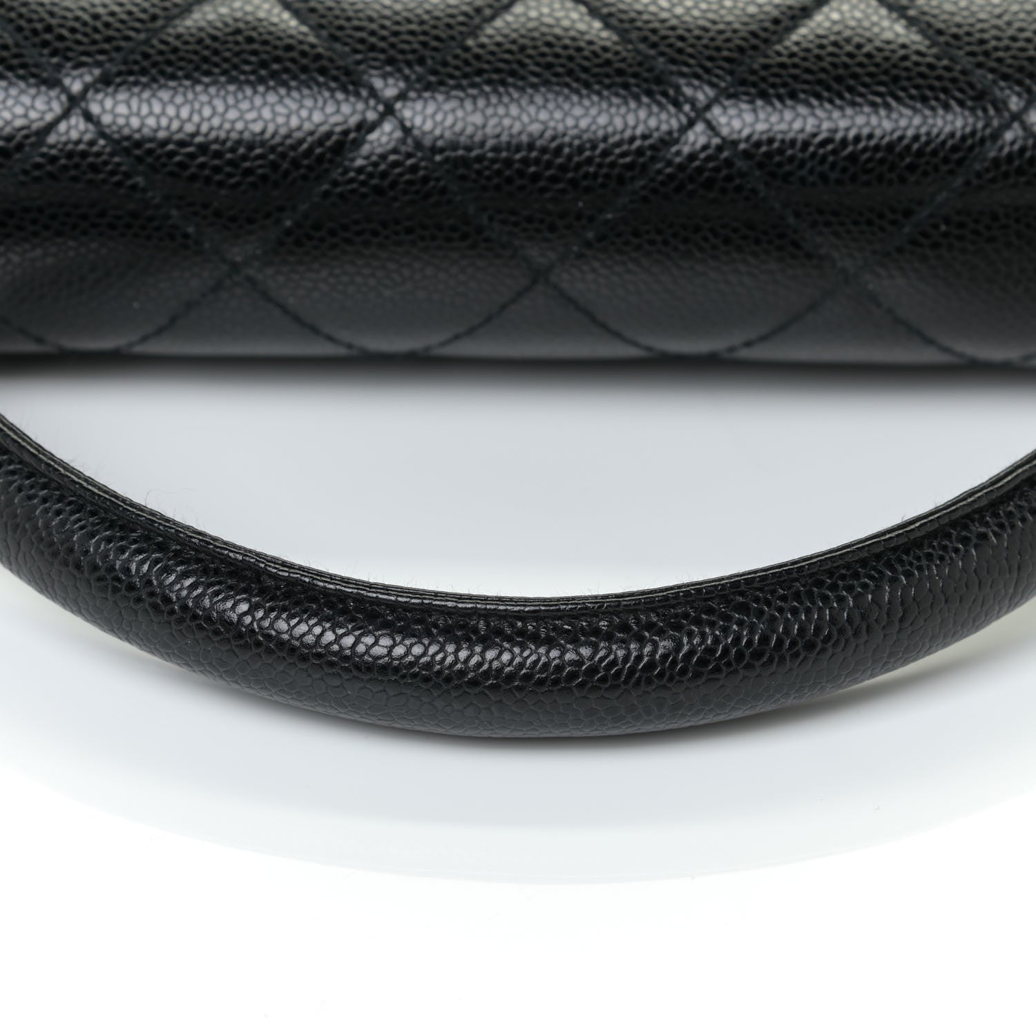 Chanel Caviar Quilted Jumbo Kelly Flap Black 14 of 14