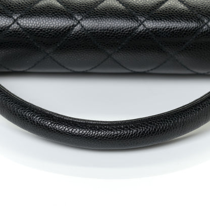 Chanel Caviar Quilted Jumbo Kelly Flap Black 14 of 14