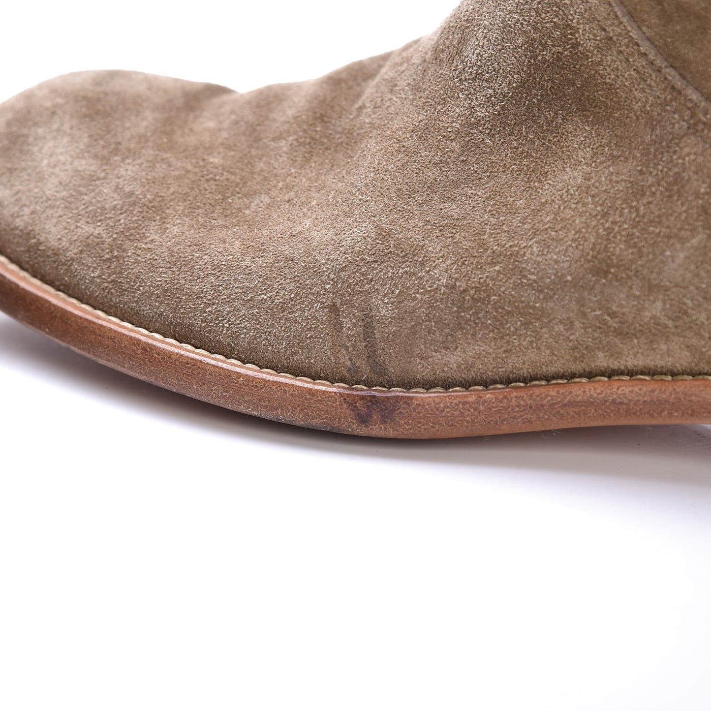 Suede Safari Boots Taupe 39