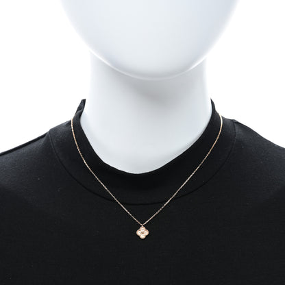 Van Cleef & Arpels 18K Rose Gold Sweet Alhambra Pendant Necklace 3 of 5