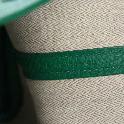 Hermes Vache Country Garden Party 30 TPM Vert Vertigo 7 of 8