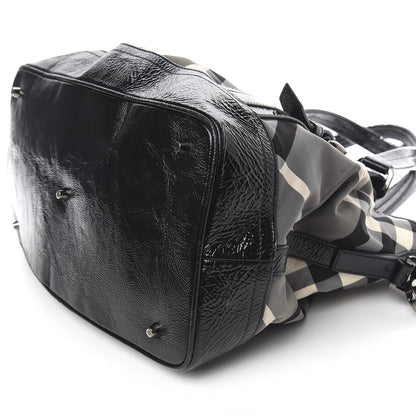 Burberry Nylon Beat Check Lowry Black 10 of 12