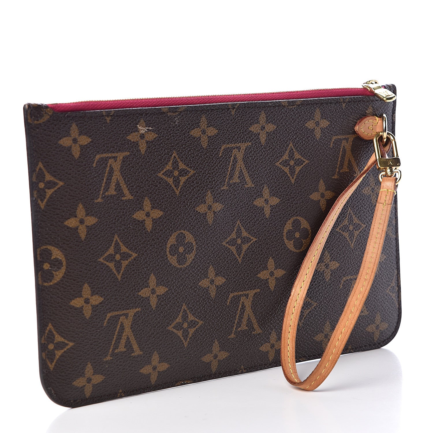 Louis Vuitton Monogram Neverfull MM GM Pochette Pivoine 3 of 12