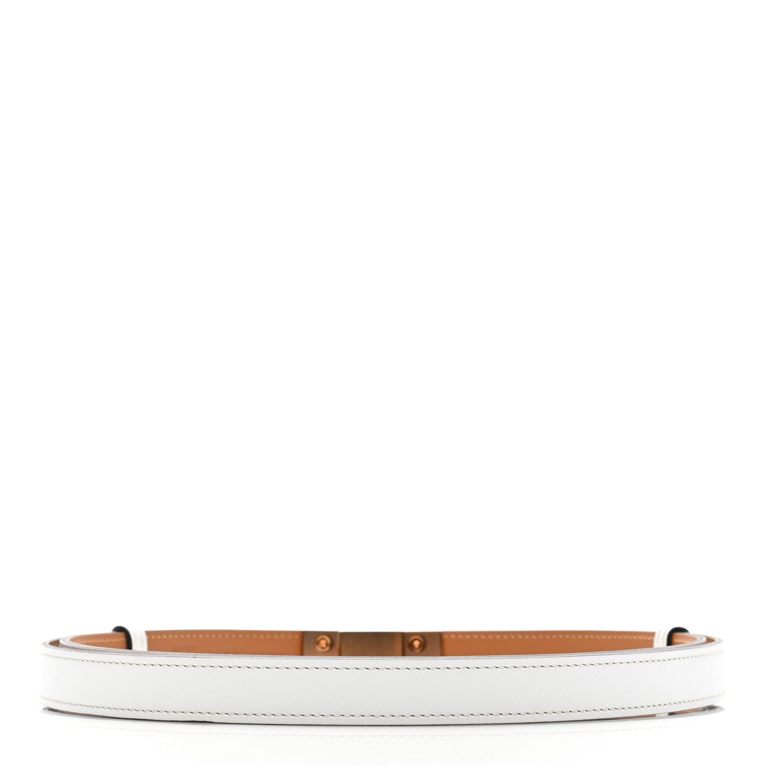 Hermes Epsom Rivale 18 Belt White 2 of 5
