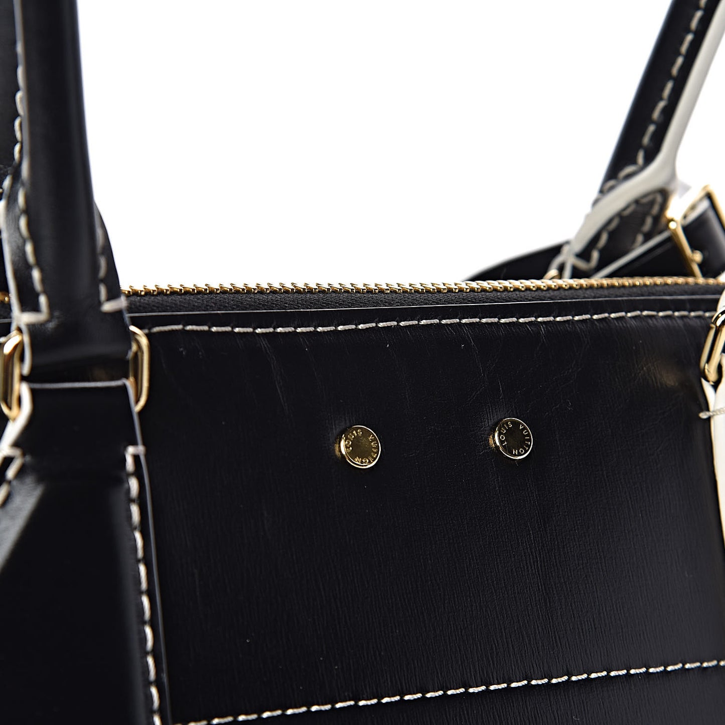 Calfskin Catogram Alma Souple MM Black