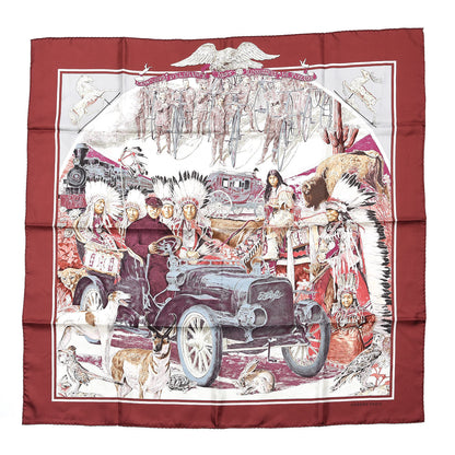 Hermes Silk Concours D'Elegance Limousines De Voyage Scarf 90 1 of 6